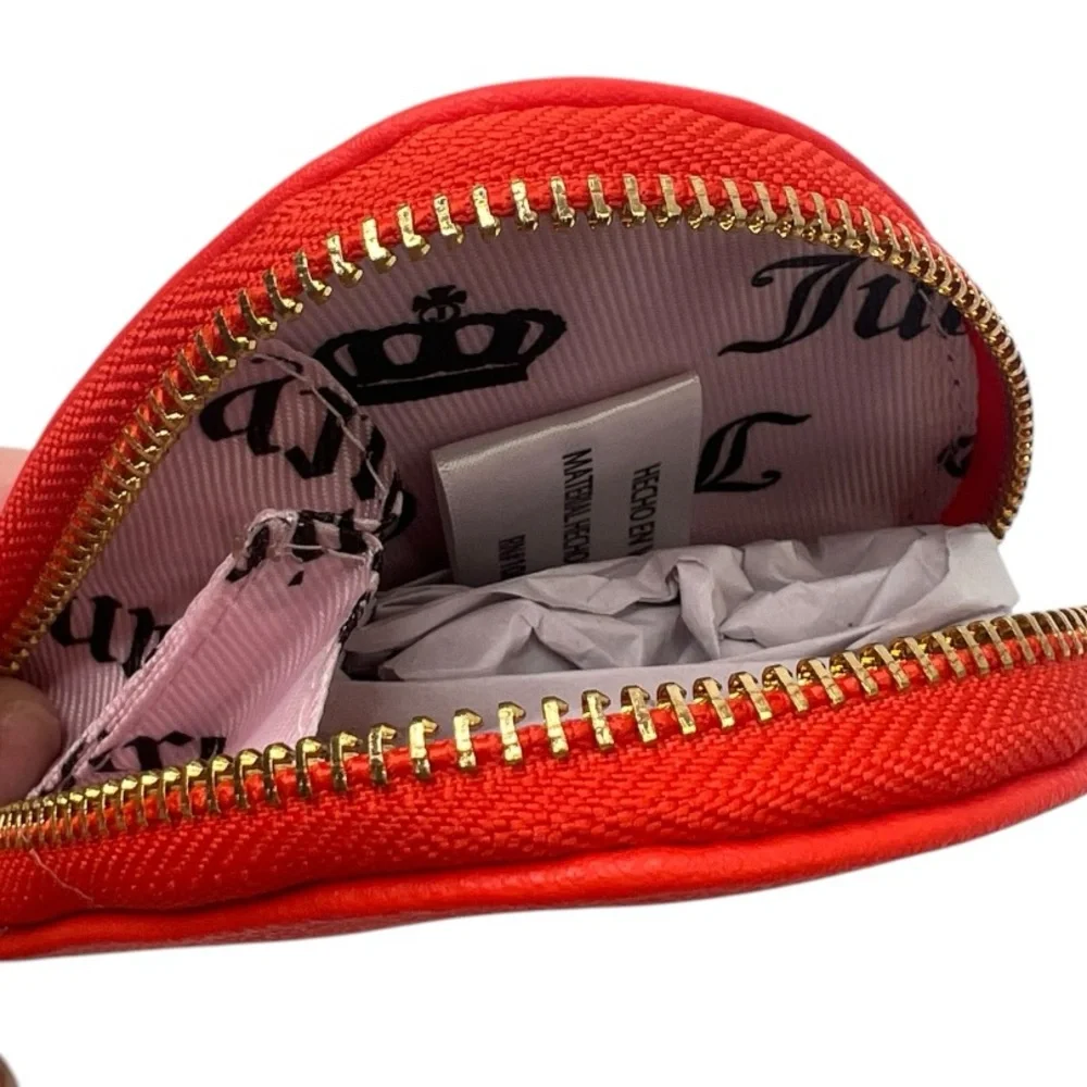NWT Juicy Couture Red Strawberry Coin Purse